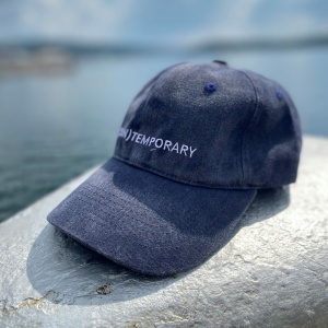 (CON)TEMPORARY Caps - Blå Denim